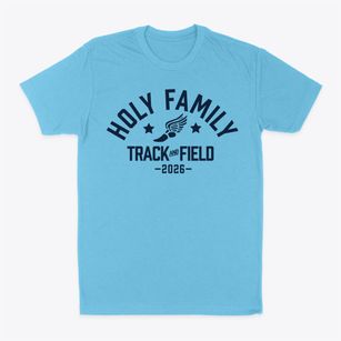 Holy Family School Track and Field Classic Dad T-Shirt