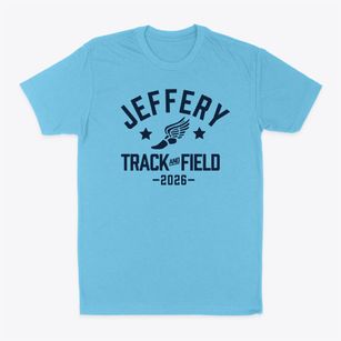Jeffery Elementary School Track and Field Classic Dad T-Shirt