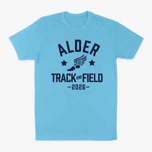Alder Middle School Track and Field Classic Dad T-Shirt
