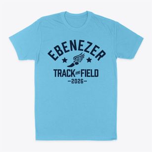 Ebenezer Middle School Track and Field Classic Dad T-Shirt