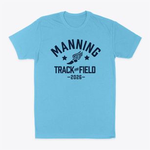 Manning Junior High School Track and Field Classic Dad T-Shirt