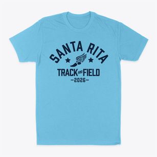 Santa Rita Elementary School Track and Field Classic Dad T-Shirt