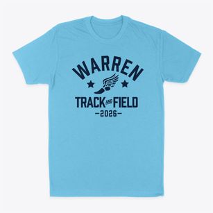 Earl Warren High School Track and Field Classic Dad T-Shirt
