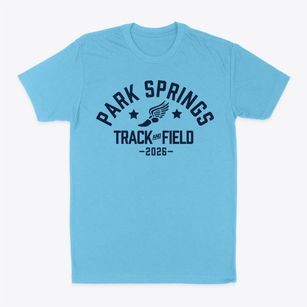 Park Springs Christian Academy Track and Field Classic Dad T-Shirt