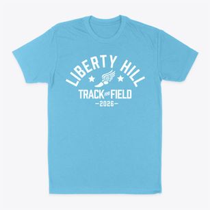 Liberty Hill High School Track and Field Classic Dad T-Shirt