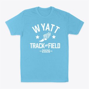 Wyatt Elementary Track and Field Classic Dad T-Shirt