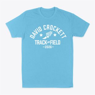 David Crockett Elementary School Track and Field Classic Dad T-Shirt