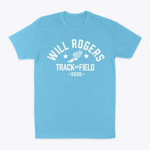 Will Rogers Elementary School Track and Field Classic Dad T-Shirt