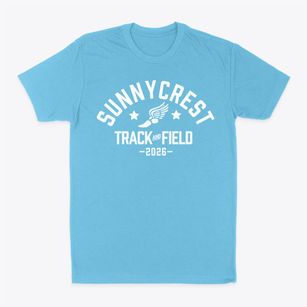 Sunnycrest Elementary School Track and Field Classic Dad T-Shirt