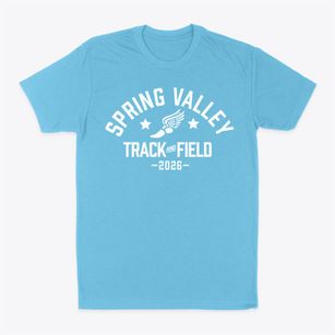 Spring Valley High School Track and Field Classic Dad T-Shirt