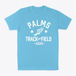 Palms Middle School Track and Field Classic Dad T-Shirt