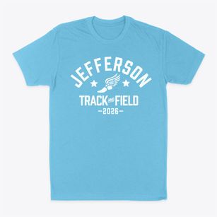 Jefferson Elementary School Track and Field Classic Dad T-Shirt