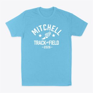 Mitchell Junior High School Track and Field Classic Dad T-Shirt