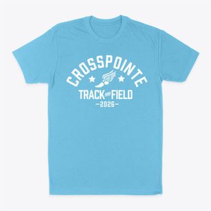 Crosspointe Christian Academy Track and Field Classic Dad T-Shirt