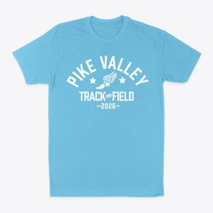 Pike Valley Elementary School Track and Field Classic Dad T-Shirt