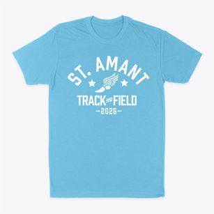 Saint Amant Middle School Track and Field Classic Dad T-Shirt