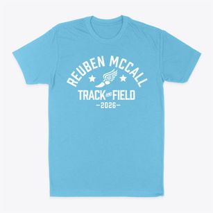 Reuben Mccall Junior High School Track and Field Classic Dad T-Shirt