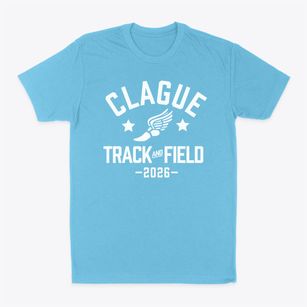 Clague Middle School Track and Field Classic Dad T-Shirt