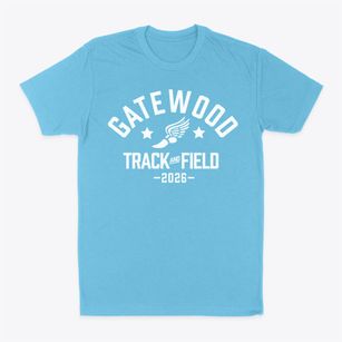 Gatewood Elementary School Track and Field Classic Dad T-Shirt
