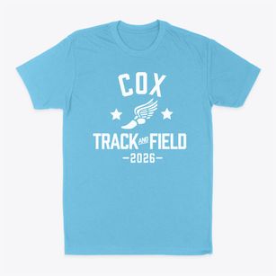 Cox Elementary School Track and Field Classic Dad T-Shirt