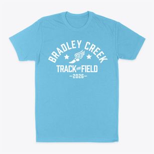 Bradley Creek Elementary School Track and Field Classic Dad T-Shirt