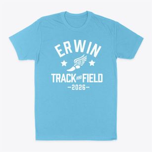 Erwin High School Track and Field Classic Dad T-Shirt