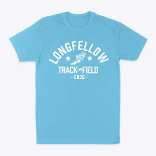 Longfellow Elementary School Track and Field Classic Dad T-Shirt