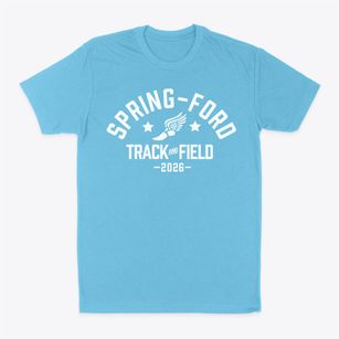 Spring-ford High School Track and Field Classic Dad T-Shirt