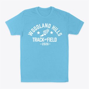Woodland Hills High School Track and Field Classic Dad T-Shirt