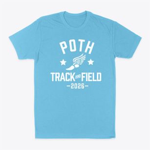 Poth Elementary School Track and Field Classic Dad T-Shirt