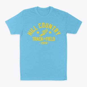 Hill Country Elementary School Track and Field Classic Dad T-Shirt