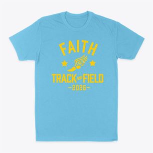 Faith Christian Academy Track and Field Classic Dad T-Shirt