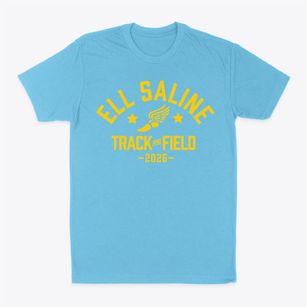 Ell Saline Elementary School Track and Field Classic Dad T-Shirt