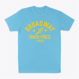 Broadway Art Technology High School Track and Field Classic Dad T-Shirt