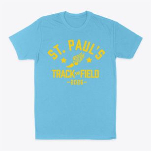Saint Paul's Elementary School Track and Field Classic Dad T-Shirt