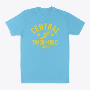 Central Middle School Track and Field Classic Dad T-Shirt