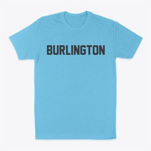 Burlington Iowa Classic Block Classic Dad T-Shirt