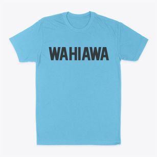Wahiawa Hawaii Classic Block Classic Dad T-Shirt