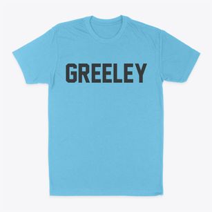 Greeley Kansas Classic Block Classic Dad T-Shirt
