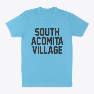 South Acomita Village New Mexico Classic Block Classic Dad T-Shirt