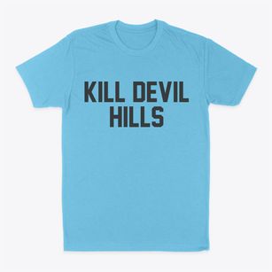 Kill Devil Hills North Carolina Classic Block Classic Dad T-Shirt