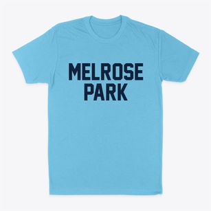 Melrose Park New York Classic Block Classic Dad T-Shirt