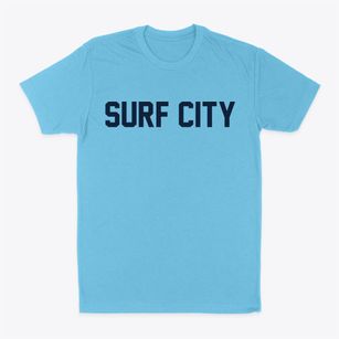 Surf City North Carolina Classic Block Classic Dad T-Shirt