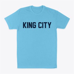 King City California Classic Block Classic Dad T-Shirt