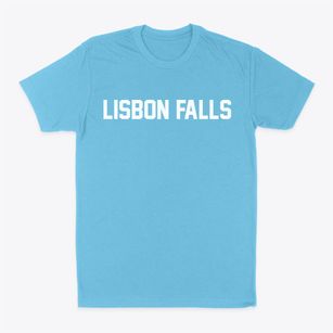 Lisbon Falls Maine Classic Block Classic Dad T-Shirt