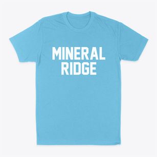Mineral Ridge Ohio Classic Block Classic Dad T-Shirt