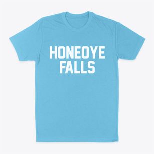 Honeoye Falls New York Classic Block Classic Dad T-Shirt