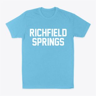 Richfield Springs New York Classic Block Classic Dad T-Shirt