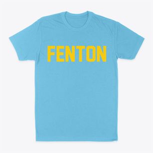 Fenton Iowa Classic Block Classic Dad T-Shirt