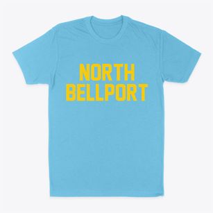 North Bellport New York Classic Block Classic Dad T-Shirt
